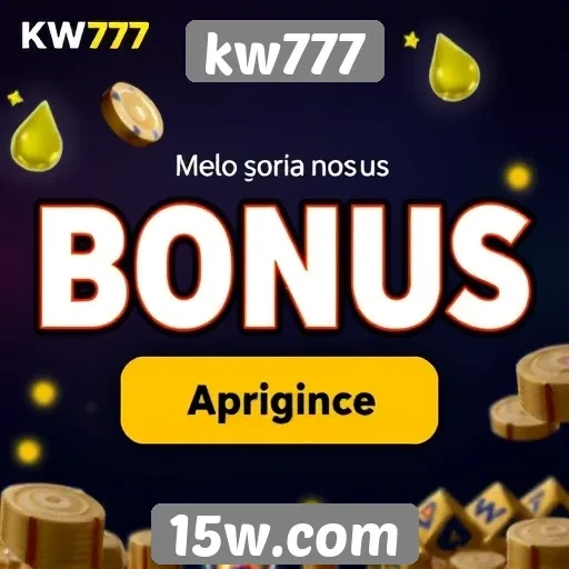 Novos bônus de boas-vindas no kw777 disponíveis